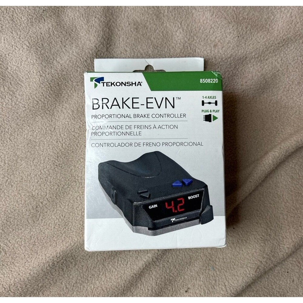 New Genuine Tekonsha BRAKE-EVN Brake Controller 1-4 Axles 8508220 SEALED